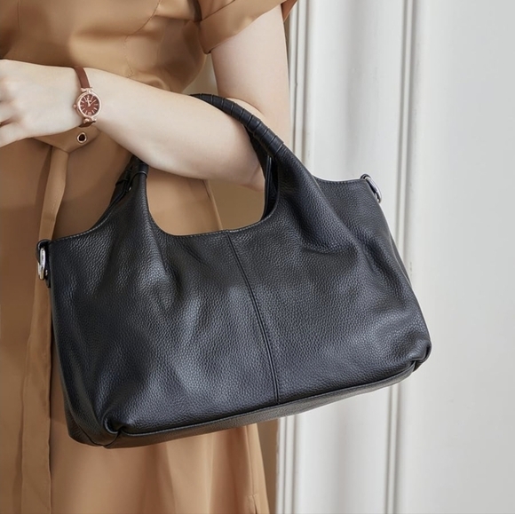 Iswee Leather handbag crossbody - Picture 2 of 10